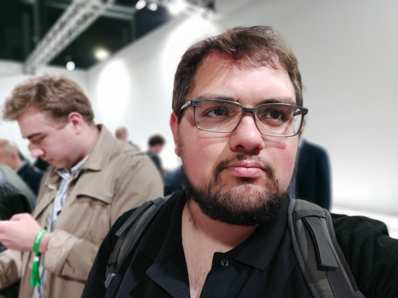 Selfie en modo Live Focus